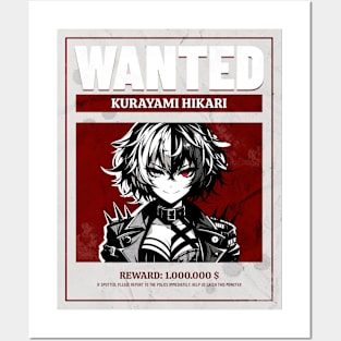 Anime Wanted Posters and Art